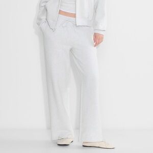 TNA Cozy Sweatfleece Boyfriend Wide Sweatpant